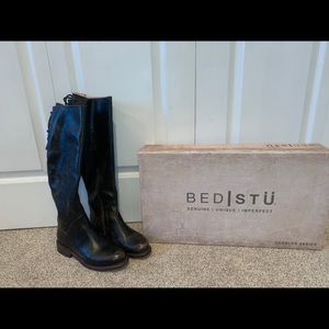 BedStu Manchester Black Boots 7